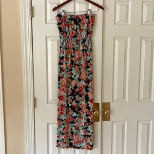 Bright Floral Maxi Dress